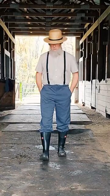 Amish Celebrating Trump Win!
