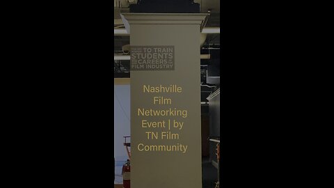 Nashville Film Networking workshop class