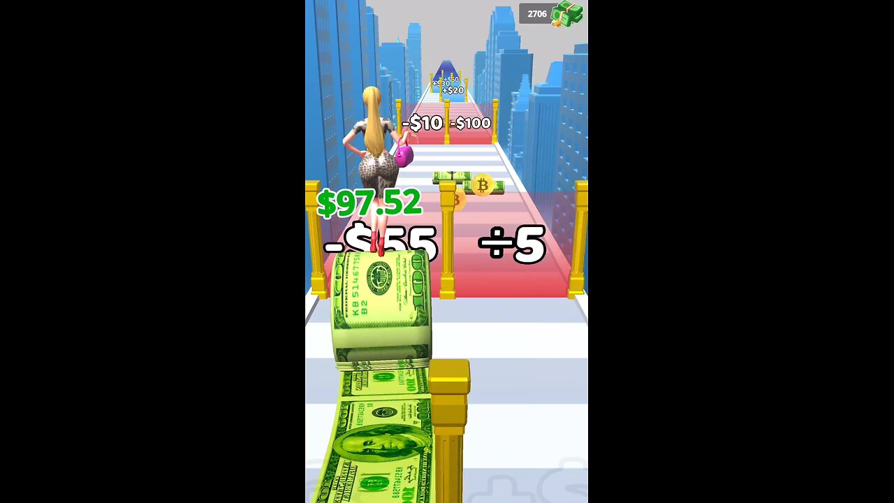 Money roller gameplay level 9