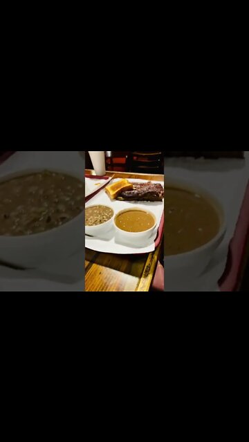 09022022｜俄克拉荷马美国红脖的晚餐 $16五大根牛排骨够俩人吃。封面图片是什么你们猜 #美国物价