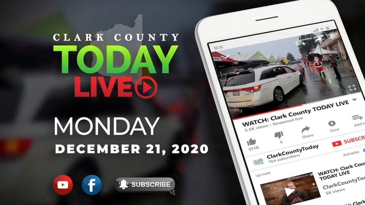 WATCH: Clark County TODAY LIVE • Monday, December 21, 2020