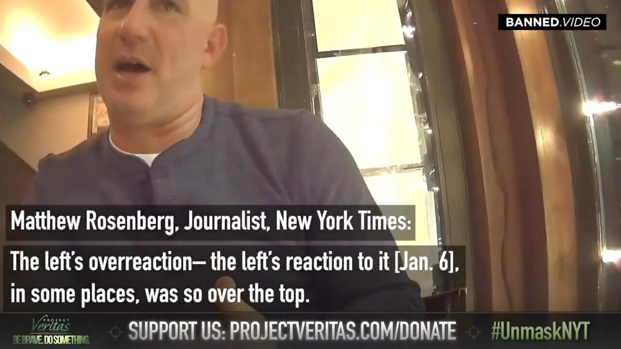 We Were Just Having Fun NYT Reporter Reveals Jan6th Insurection Is An Overblown Hoax