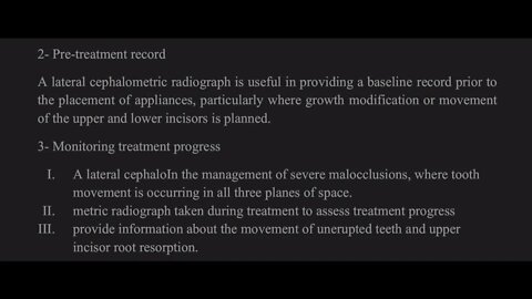 Orthodontics L7 (Cephalometry)