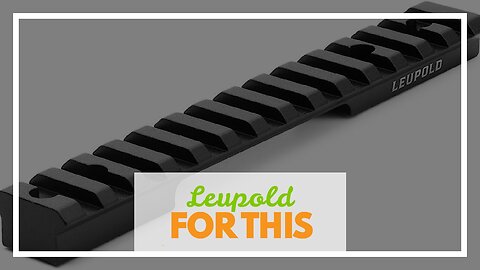 Leupold BackCountry Cross-Slot Scope Base