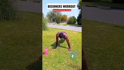 Beginners Chest Workout (Harder Version) #shorts #workout #beginners #athome