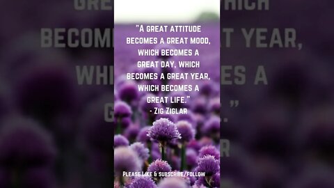 A Great Attitude