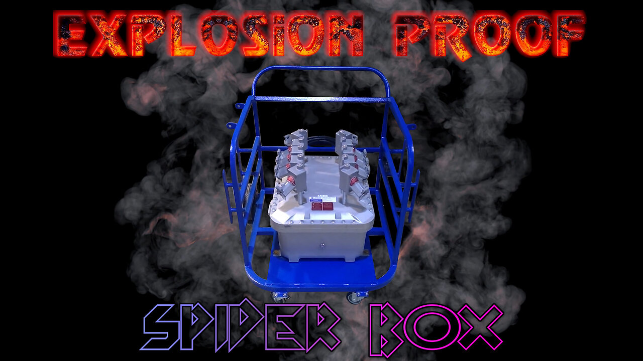 Explosion Proof Portable Spider Box - Power Distribution