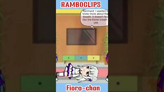 Parceria RamboClips e Fiora-chan #anime #reaction #review