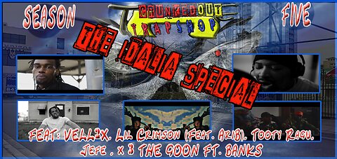 CRUNKEDOUT TRAPSHOP Feat: VELL2X, Tooty Ragu, Lil Crimson Ft. AriB, Jefe, X 3 THE GOON FT. BANKS