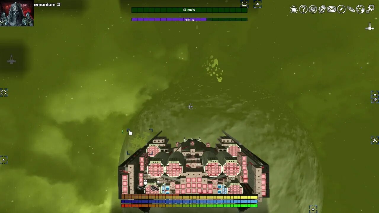 Avorion Darth crochity goes arund in circles