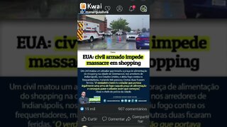 Legitima Defesa: Civil armado impede massacre em shopping