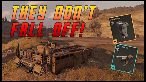 Hulk cannons are near invincible with omamori | Crossout