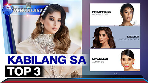 Michelle Dee, kabilang sa top 3 ng fan vote poll ng Miss Universe sa Asia Pacific
