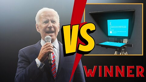 Joe Biden Gets A$$ WHOOPED by His Teleprompter