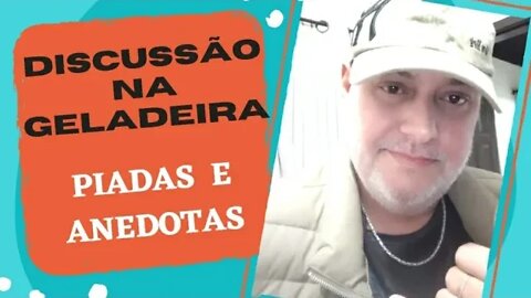 PIADAS E ANEDOTAS - DISCUSSÃO NA GELADEIRA - #shorts