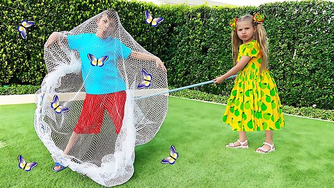 Diana and Roma show how to save natural resources
