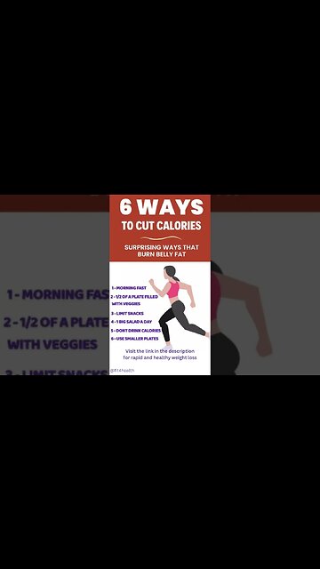 6 Ways | How To Eat Less Calories Without Feeling Hungry | How To Cut Down On Calories #Shorts