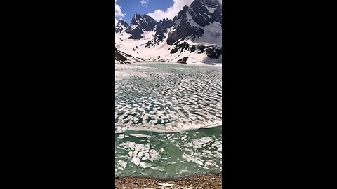 Chitta Khatta Lake #Lakes #Mountains #Traveler #Explore #Pakistan #Beauty #Frozen