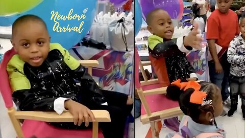 Lil James Tucker Makes In-Store Appearance At Target!