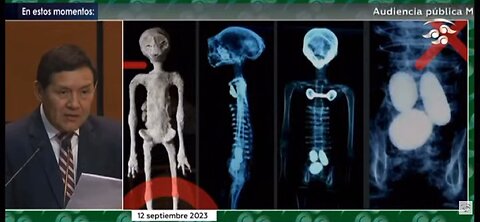 Mexico Congress reveals Alien bodies to the world