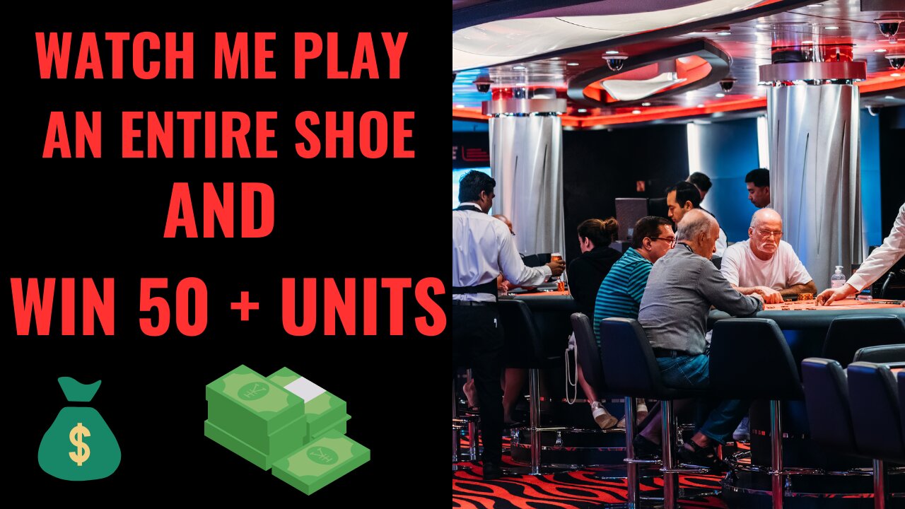 💰 Watch Me Dominate an ENTIRE Baccarat Shoe & Win 50+ Units! 😱🔥