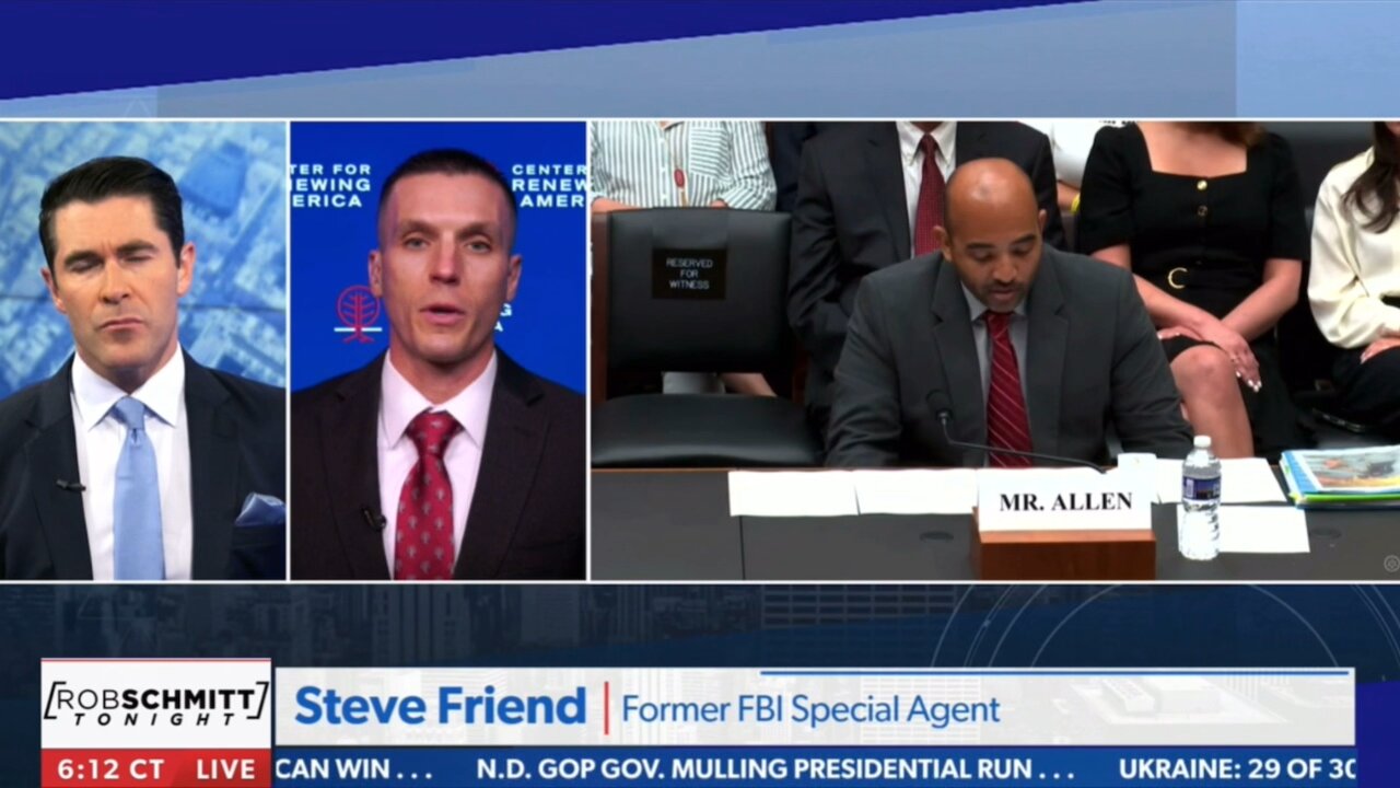 ROB SCHMIDT-Steve Friend Former FBI Special Agent /WHISTLERBLOWR