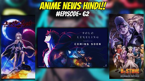 Weekly Anime News Hindi Episode 62 | WANH 62