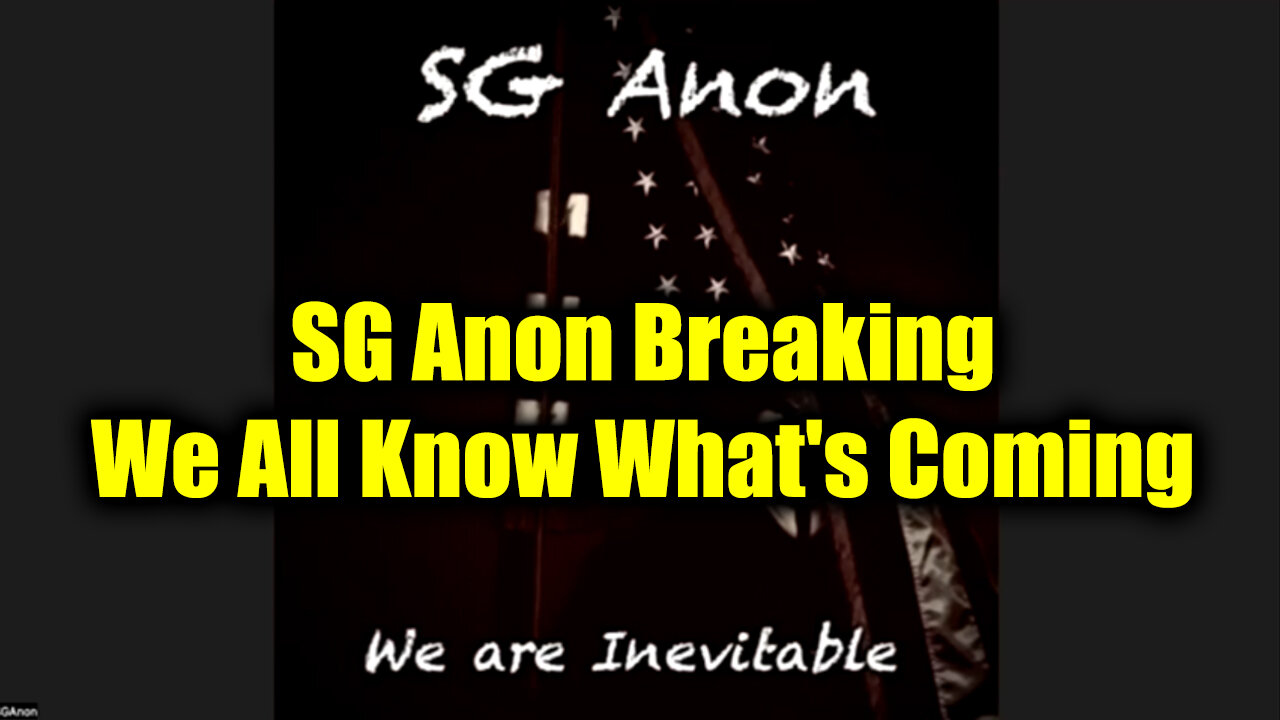 SG Anon Breaking - We All Know What's Coming, And It's Incredibly Ugly