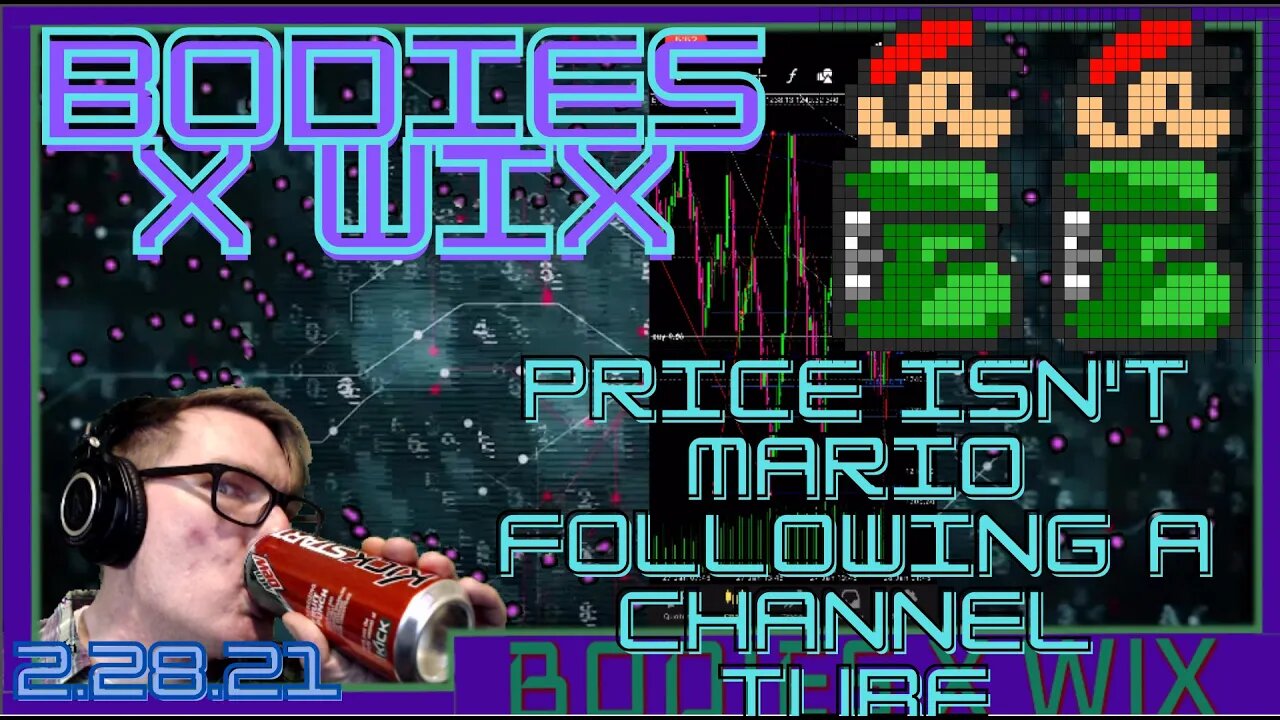 "Price isn't Mario Going Through Tunnels, Price Knows Levels, Price Knows Numbers"