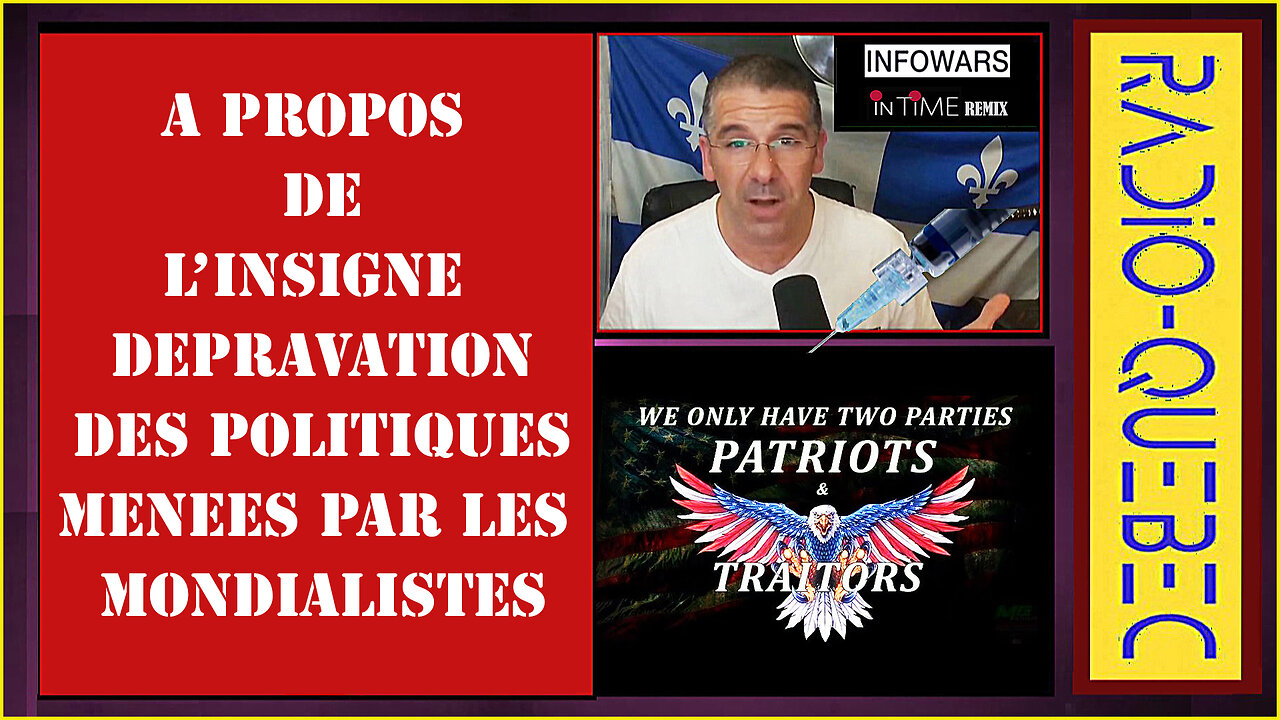 USA / Radio Québec et la dépravation sans borne (wokisme) des mondialistes (Hd 720) Autre lien au descriptif