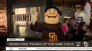 Padres fans 'Friared Up' for Game 3 in NLCS against Phillies