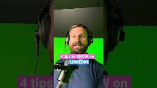 4 tips to GROW your brand on LINKEDIN [GUNNER MILLER] #shorts