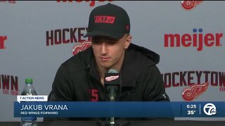 Jakub Vrana returning to Red Wings after six months away