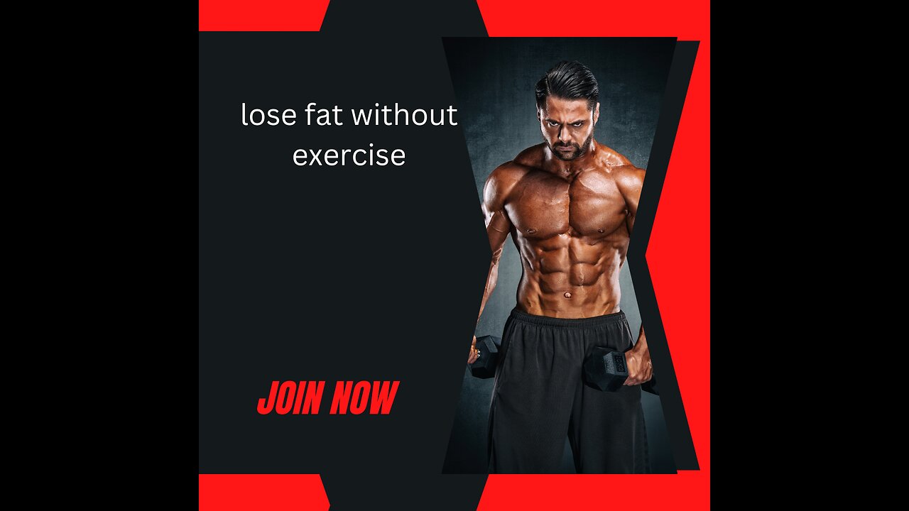 3 Ways How to Lose Body Fat Without Exercise