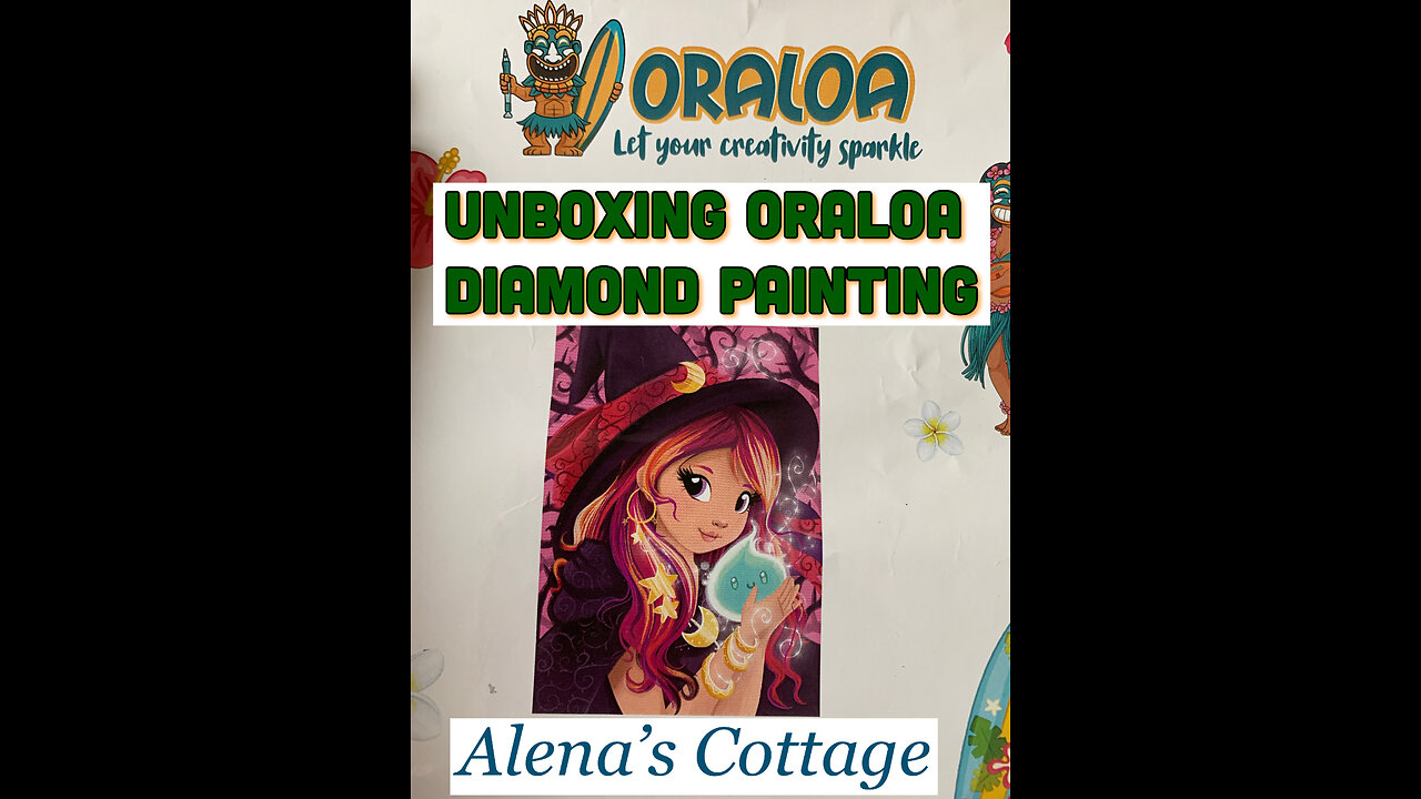 Unboxing Oraloa Diamond Painting Kit