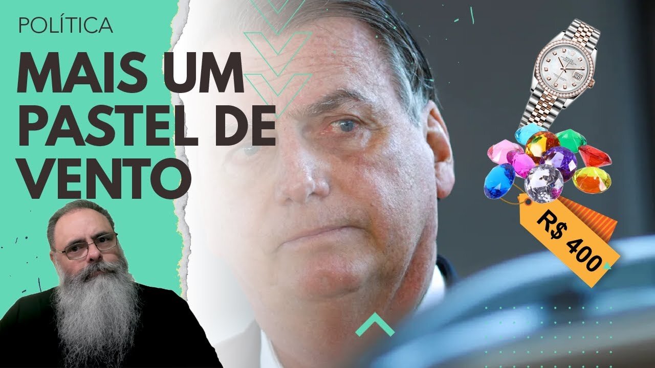 IMPRENSA inventa PROBLEMA com JÓIAS e ROLEX, sem NENHUMA LÓGICA, mas POR QUE insistem NISSO?