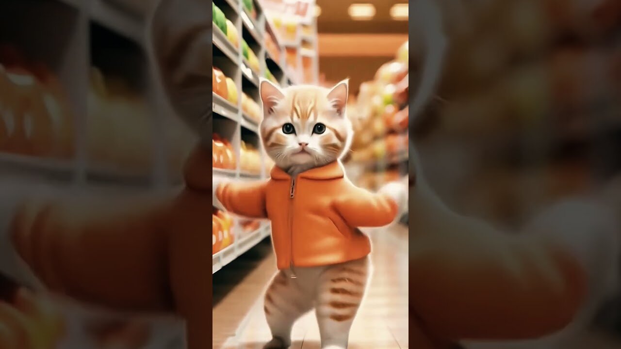 Cat dancing