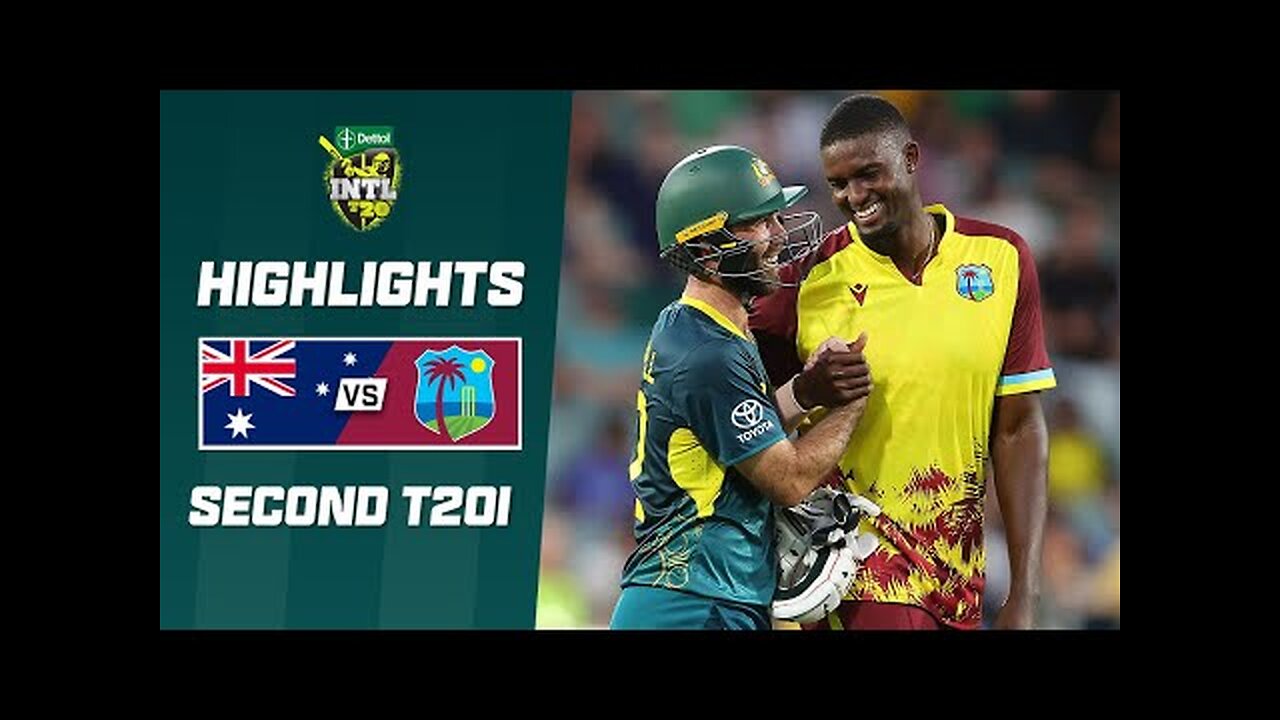 Australia v West Indies 2023-24 _ Second T20I