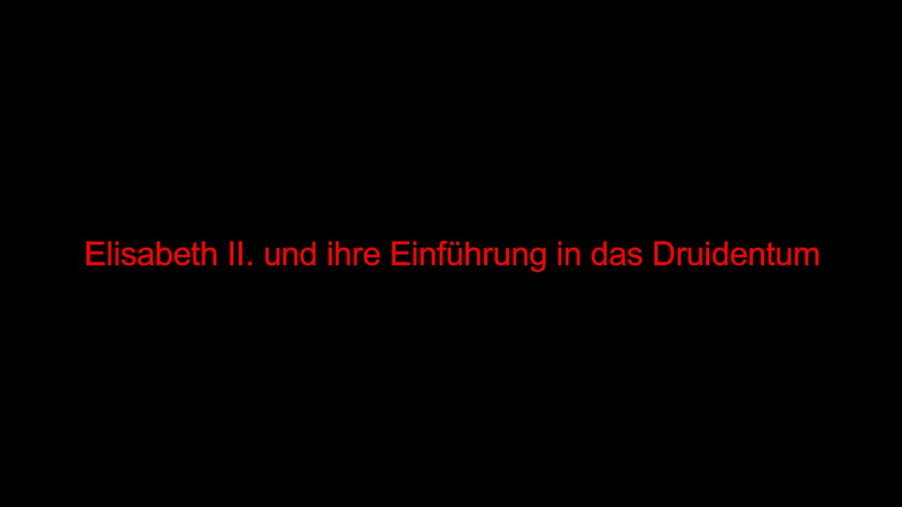 Elisabeth II. und ihre Einführung in das Druidentum