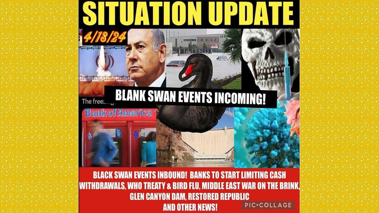 Situation Update 4-18-24 - Is This The Start Of WW3.! Iran Attacks Israel, Gcr-Judy Byington Update