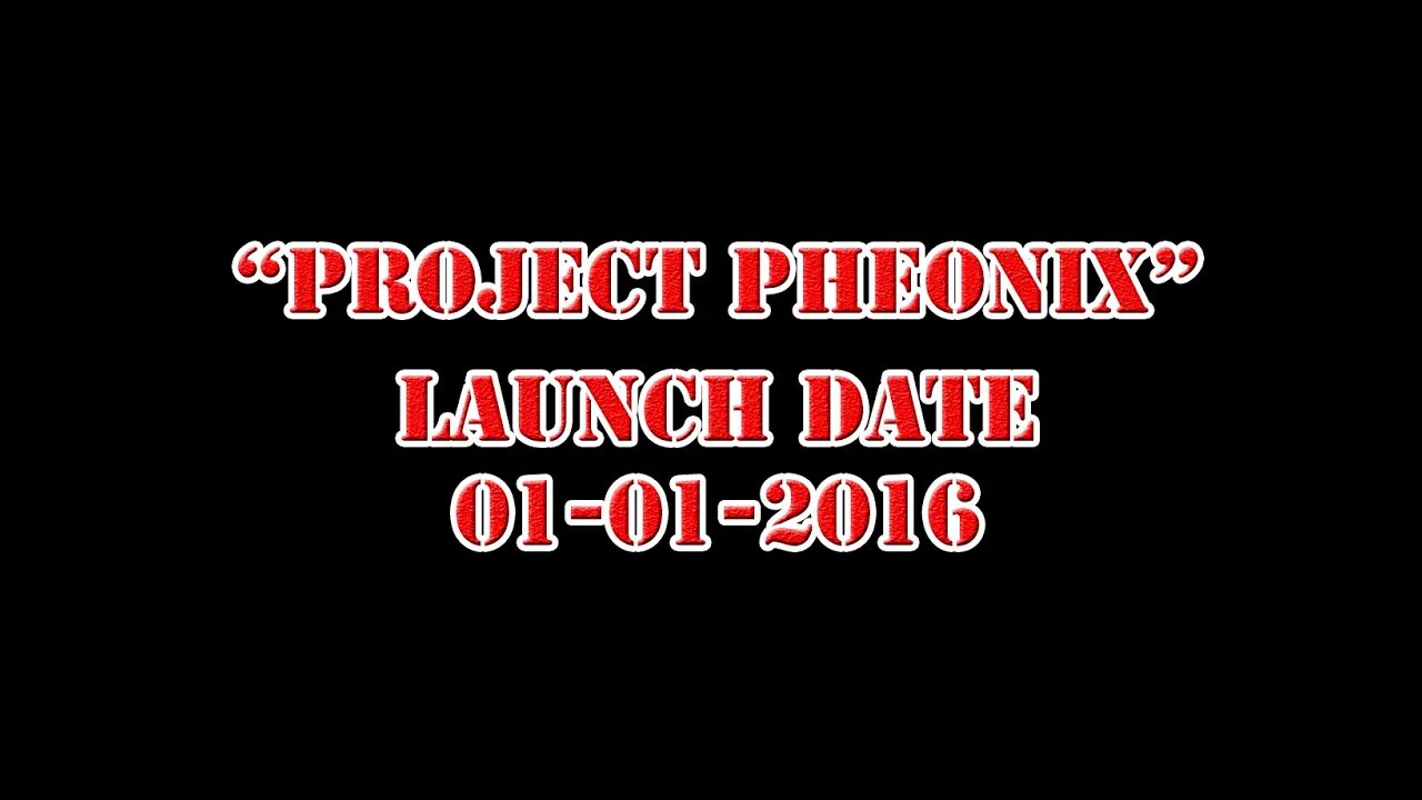 "Project Pheonix" training teaser