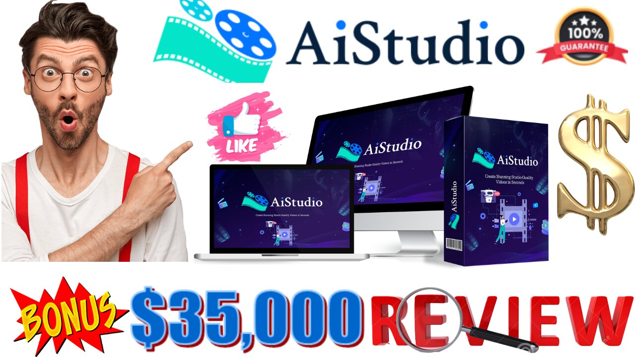 AI Studio Review👩‍💻 35,000 VIP Bonus🤖 AI Video Maker💥