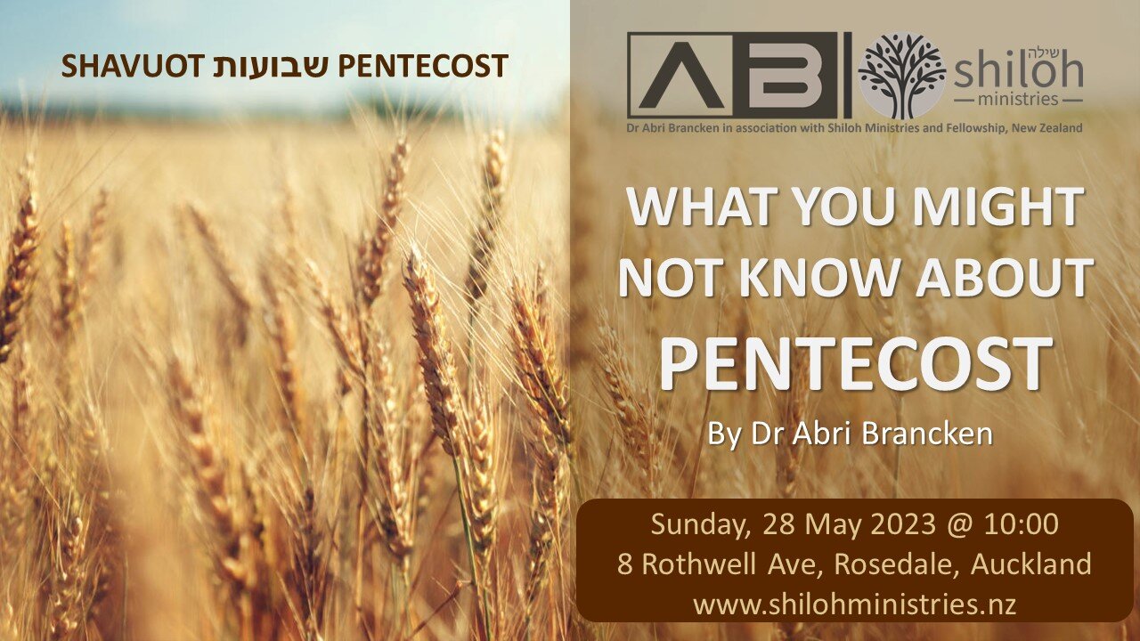 Pentecost service Advertisement - 28 May 2023