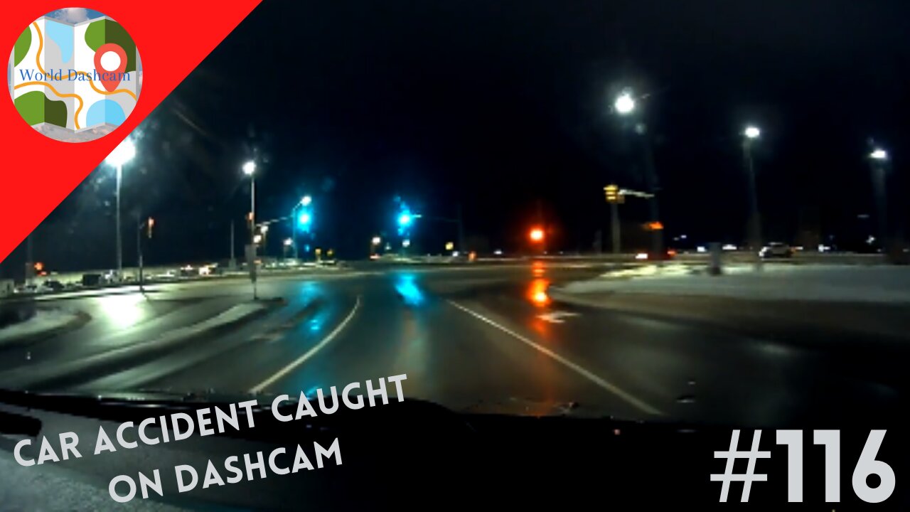 Sober Driver T-Bones Drunk Driver Just After Picking Up New Truck - Dashcam Clip Of The Day #116