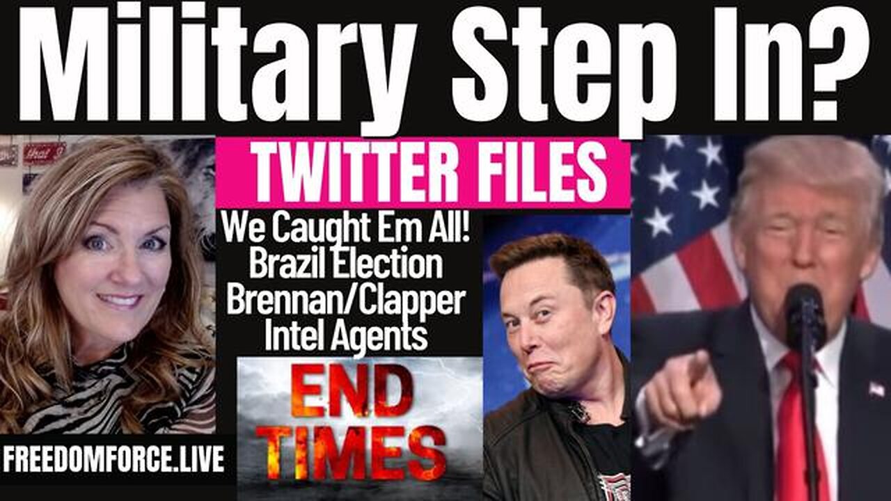 BREAKING: Military Step In? Twitter Files - Truth About End Times!