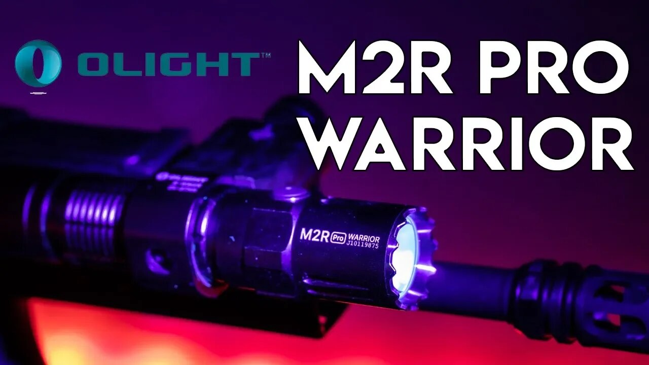 Olight M2R Pro Warrior Review | 1,800 LUMENS!