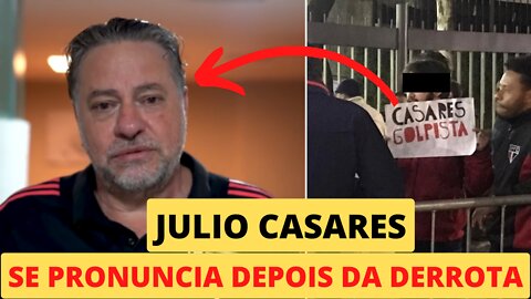 VEJA ISSO: Presidente do São Paulo se pronuncia após derrota na final da Sul-Americana