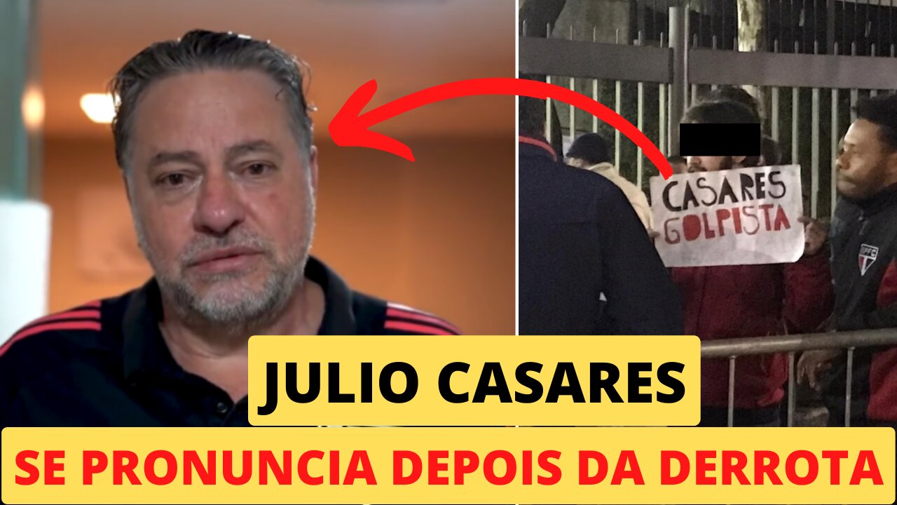 VEJA ISSO: Presidente do São Paulo se pronuncia após derrota na final da Sul-Americana