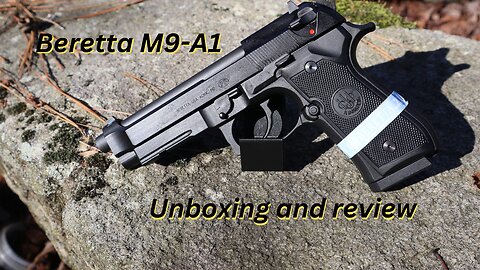 Bereta M9-A1 unboxing