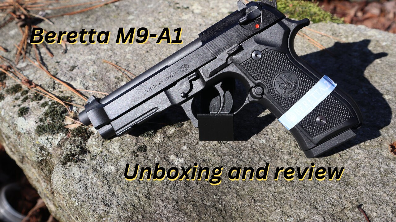 Bereta M9-A1 unboxing